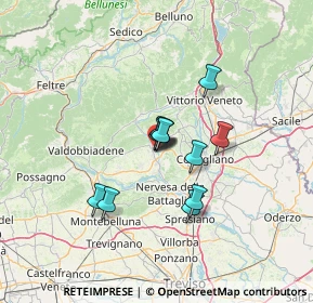Mappa Via Ospedale, 31053 Pieve di Soligo TV, Italia (9.16727)