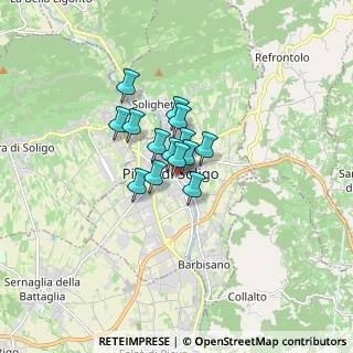 Mappa Via Ospedale, 31053 Pieve di Soligo TV, Italia (0.87071)