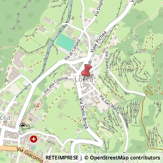 Mappa Via Michelotti, 8, 38067 Locca TN, Italia, 38067 Ledro, Trento (Trentino-Alto Adige)