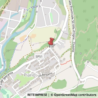 Mappa Via giuseppe mazzini 1/a, 24020 Piario, Bergamo (Lombardia)
