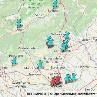 Mappa Via Luigi Lubin, 31053 Pieve di Soligo TV, Italia (19.4185)