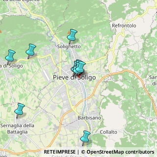 Mappa Via Luigi Lubin, 31053 Pieve di Soligo TV, Italia (1.60545)