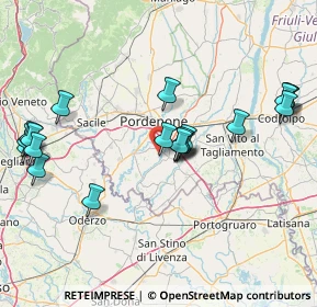 Mappa Via Chiavornere Sotto, 33082 Azzano Decimo PN, Italia (16.7675)