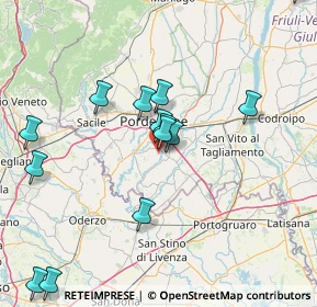 Mappa Via Chiavornere Sotto, 33082 Azzano Decimo PN, Italia (16.60786)