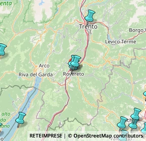 Mappa Via Giuseppe Verdi, 38068 Rovereto TN, Italia (27.52571)