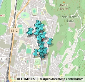 Mappa Via Giuseppe Verdi, 38068 Rovereto TN, Italia (0.257)