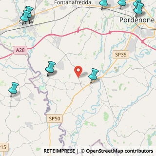 Mappa Via Croce, 33080 Prata di Pordenone PN, Italia (7.0975)