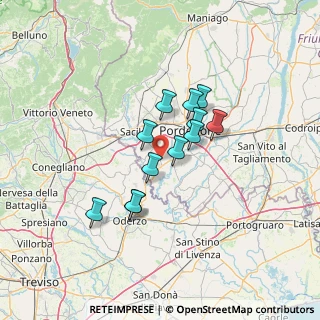 Mappa Via Croce, 33080 Prata di Pordenone PN, Italia (9.97417)