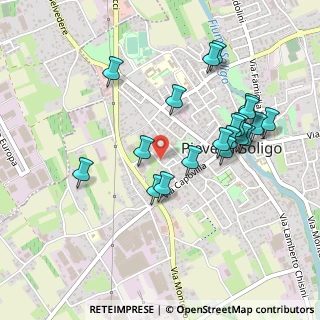 Mappa Via Frecce Tricolori, 31053 Pieve di Soligo TV, Italia (0.4745)