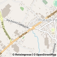 Mapa Prata di Pordenone