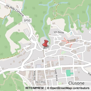 Mappa Piazza della Rocca,  7, 24023 Clusone, Bergamo (Lombardia)