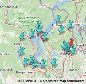 Mappa Via Rossini, 21014 Laveno-Mombello VA, Italia (15.445)