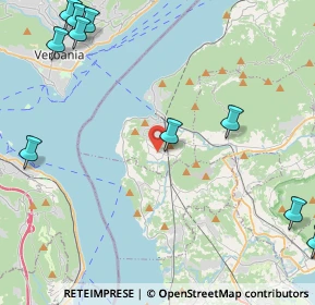 Mappa Via Rossini, 21014 Laveno-Mombello VA, Italia (6.64333)