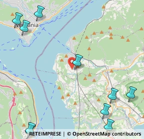 Mappa Via Rossini, 21014 Laveno-Mombello VA, Italia (6.89333)