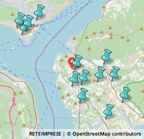 Mappa Via Rossini, 21014 Laveno-Mombello VA, Italia (4.49385)