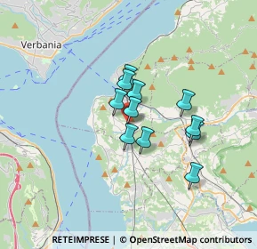 Mappa Via Giuseppe Verdi, 21014 Laveno-Mombello VA, Italia (2.32)