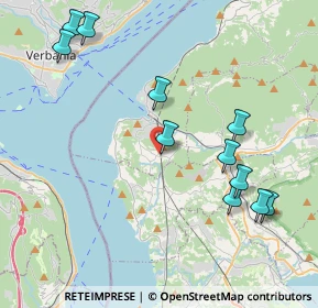 Mappa Via Giuseppe Verdi, 21014 Laveno-Mombello VA, Italia (4.49273)