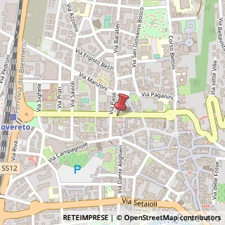Mappa Corso Rosmini Antonio, 66, 38068 Rovereto, Trento (Trentino-Alto Adige)
