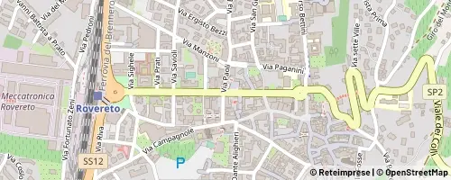 Mappa Rovereto