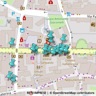 Mappa Largo Posta, 38068 Rovereto TN, Italia (0.016)