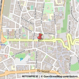 Mappa Corso Antonio Rosmini, 56, 38068 Rovereto, Trento (Trentino-Alto Adige)