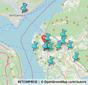 Mappa Via Zara, 21014 Laveno-Mombello VA, Italia (3.39538)