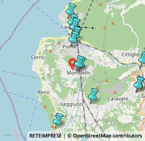 Mappa Via Zara, 21014 Laveno-Mombello VA, Italia (2.40533)