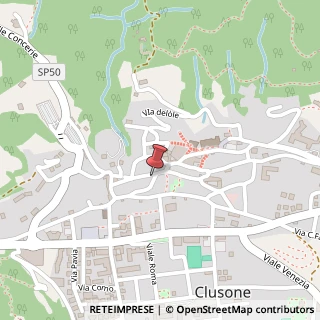 Mappa Via Lattanzio Querena, 54, 24023 Clusone, Bergamo (Lombardia)