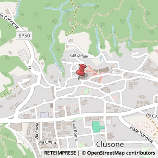 Mappa Piazza dell'Orologio, 5, 24023 Clusone, Bergamo (Lombardia)