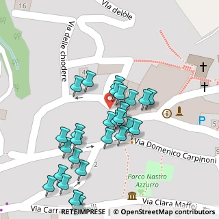 Mappa Piazza Baradello, 24023 Clusone BG, Italia (0.04286)