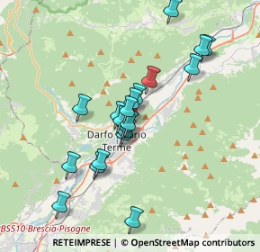 Mappa Via Galassi R., 25047 Darfo Boario Terme BS, Italia (3.046)