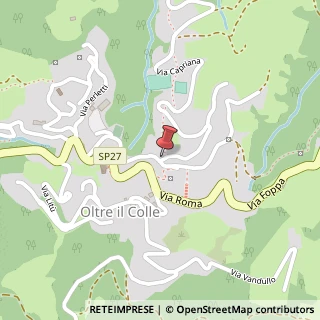 Mappa Via Capriana, 12, 24013 Oltre il Colle, Bergamo (Lombardia)