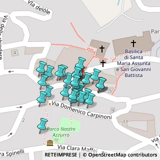 Mappa Piazza dell'Orologio, 24023 Clusone BG, Italia (0.02222)