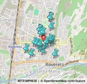 Mappa Corso Rosmini, 38068 Rovereto TN, Italia (0.2595)