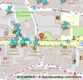 Mappa Corso Rosmini, 38068 Rovereto TN, Italia (0.1115)