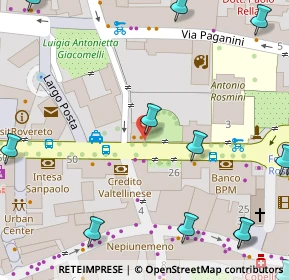 Mappa Corso Rosmini, 38068 Rovereto TN, Italia (0.121)