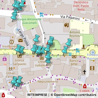 Mappa Via Stoppani, 38068 Rovereto TN, Italia (0.05)
