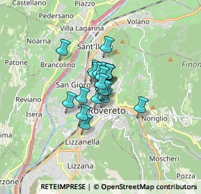 Mappa Via Stoppani, 38068 Rovereto TN, Italia (0.81)