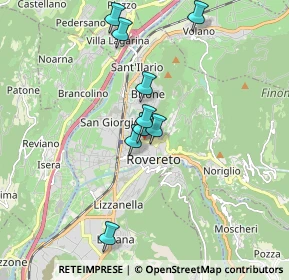 Mappa Corso Rosmini, 38068 Rovereto TN, Italia (2.13091)