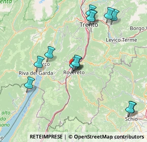 Mappa Corso Rosmini, 38068 Rovereto TN, Italia (17.02154)
