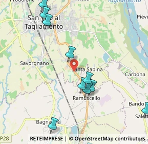 Mappa Via Cordovado, 33078 San Vito al Tagliamento PN, Italia (2.60917)