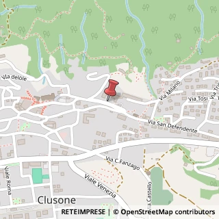 Mappa Via San Defendente, 1, 24023 Clusone, Bergamo (Lombardia)