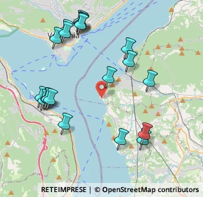 Mappa Via Stoppani, 21014 Laveno-Mombello VA, Italia (4.354)