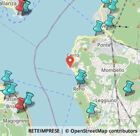 Mappa Via Stoppani, 21014 Laveno-Mombello VA, Italia (3.2905)