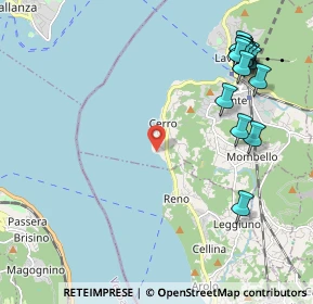 Mappa Via Stoppani, 21014 Laveno-Mombello VA, Italia (2.65)