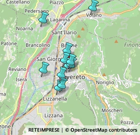 Mappa Piazza Rosmini Antonio, 38068 Rovereto TN, Italia (1.21818)