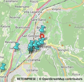 Mappa Piazza Rosmini Antonio, 38068 Rovereto TN, Italia (1.6)