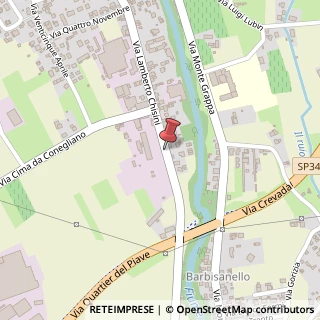 Mappa Via lamberto chisini 68, 31053 Pieve di Soligo, Treviso (Veneto)