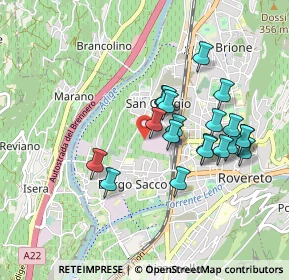 Mappa Scala 2, 38068 Rovereto TN, Italia (0.8195)