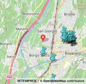Mappa Scala 2, 38068 Rovereto TN, Italia (1.122)